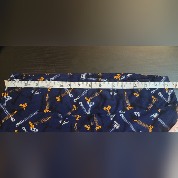 LuLaRoe stretchy Leggings pants Tall & Curvy screws and nails - Picture 4 of 8